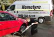 Hometyre Sussex fitting tyres on a Fiesta
